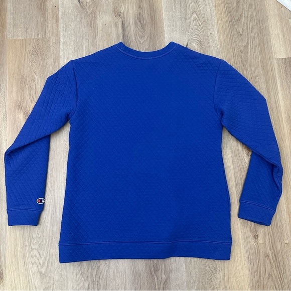 Champion Blue Quilted Memphis Tigers Sweatshirt size S - Picture 2 of 5